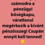 025-ben megnyílik számodra a pénzügyi bőségkapu, váratlanul megérkezik a kívánt pénzösszeg! Csupán ennyit kell tenned!