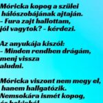 VICC: Móricka kopog a szülei hálószobájának ajtaján