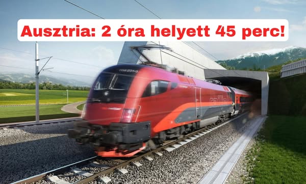 Ausztria: 2 óra helyett 45 perc!