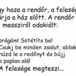 VICC: megy haza a rendőr, már előre kiabál