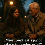 A lány minden este ugyanarra a padra feküdt. Egy napon egy idős férfi odament hozzá, és csak ennyit kérdezett: „Miért pont ezt a padot választod?” A válaszától elsápadt…