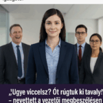 Ugye viccelsz? Őt rúgtuk ki tavaly! – nevetett a vezetői megbeszélésen a HR-es. De a következő percben megnyílt az ajtó… és belépett az új igazgató.