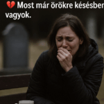 Azt mondta: csak még egy percet kér… én pedig siettem.” ⏳💔 Most már örökre késésben vagyok.