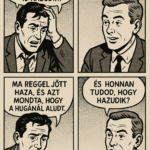Vicc: Hazug feleség