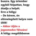 VICC: Az idős hölgy felszáll a buszra