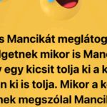 Semmi baj, mondja az após, Juliska még úgysem tudja, hogy mekkorának kel lenni