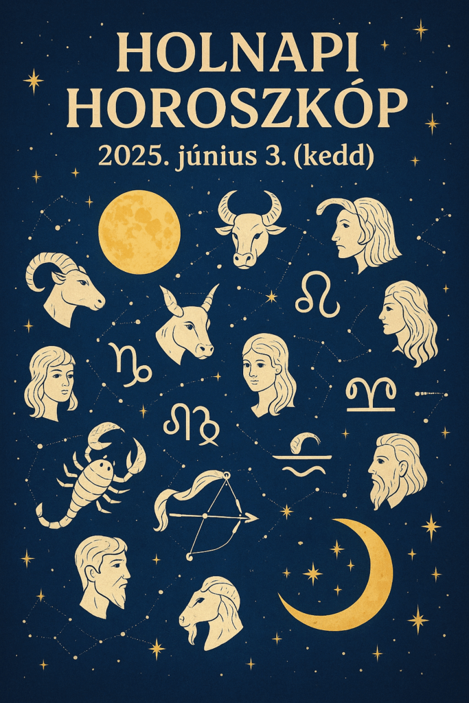 Napi horoszkóp június 3. – A hónap első napja sok-sok jót ígér!