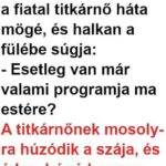 Vicc: A főnök sugdolózni kezdett a fiatal, csinos titkárnővel