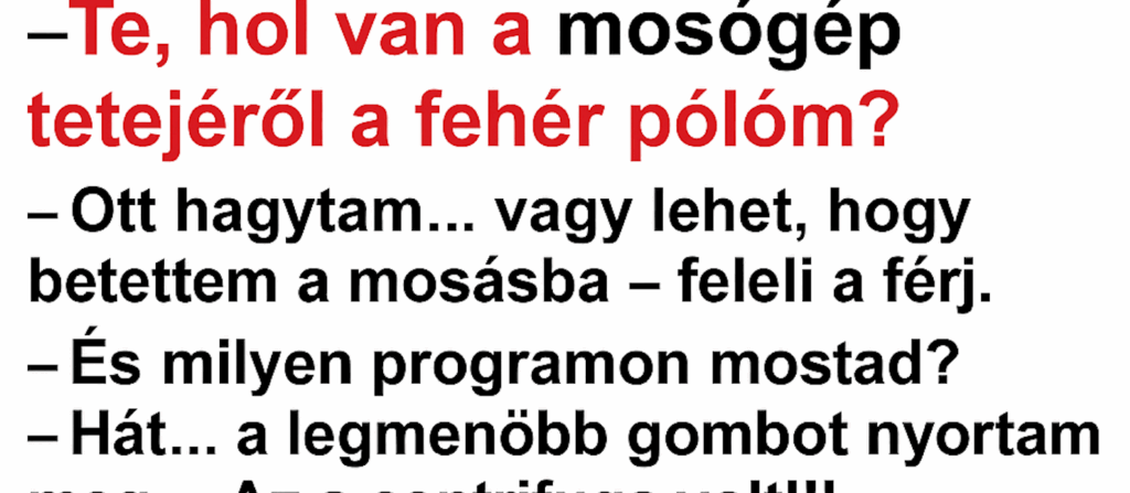 VICC: A feleség reggel felriad: