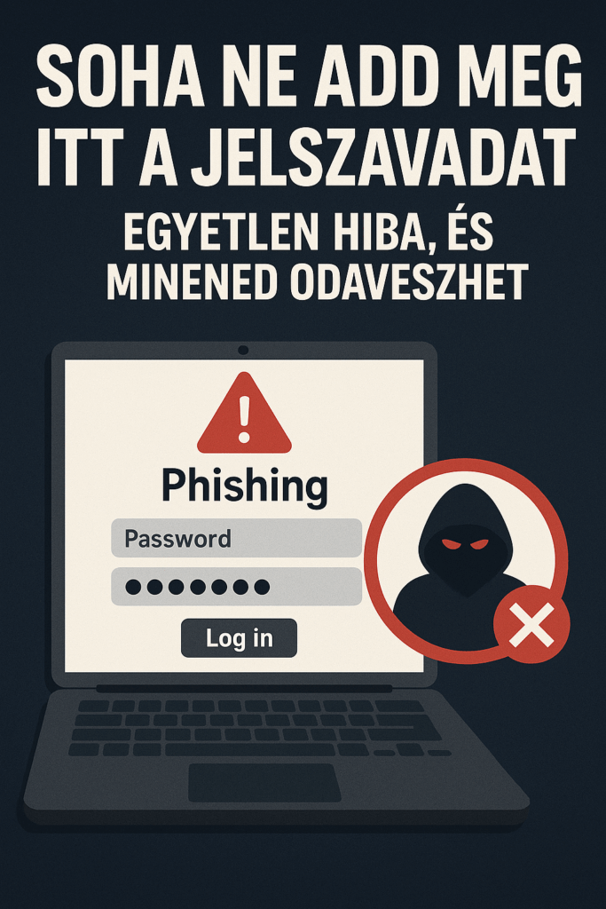 Soha ne add meg itt a jelszavadat – egyetlen hiba, és mindened odaveszhet!