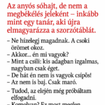 VICC: Az anyós sóhajt, de nem a megbékélés jeleként – inkább mint egy tanár, aki újra elmagyarázza a szorzótáblát. A férj megigazítja a pólóját, mintha attól okosabbnak tűnne.