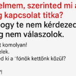 🔴– Szerelmem, szerinted mi a boldog kapcsolat titka? 🔴– Az, hogy te nem kérdezed meg, én meg nem válaszolok.