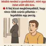 VICC:  Az anyós feláll, odalép az ablakhoz, de a tekintete nem a kilátást nézi – inkább rendezi a gondolatait, mint egy ítélet előtt álló bíró.  A férj kissé megkönnyebbül, hogy nincs több szúrós pillantás – legalábbis egy percig.