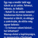 A rendőr, a tükör, és a nyomozás