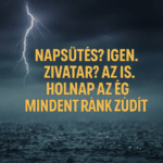 „Holnap megint nem tudjuk, mit vegyünk fel – napsütés, szél, zápor: csomagban érkezik”