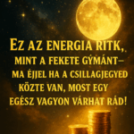 Ez az energia ritka, mint a fekete gyémánt – ma éjjel ha a csillagjegyed közte van, most egy egész vagyon várhat rád!   lesz a cím