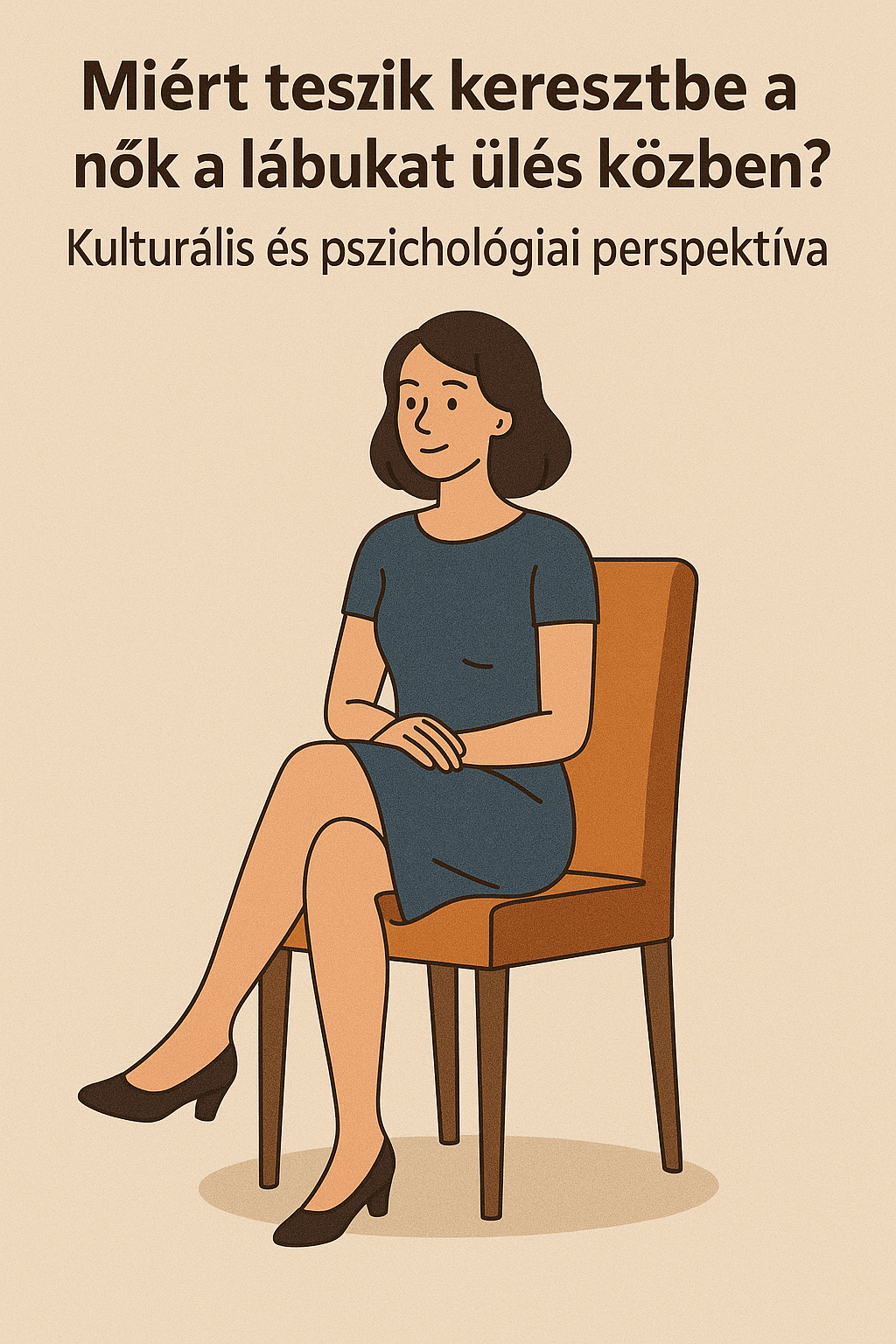 Miért teszik keresztbe a nők a lábukat ülés közben? Kulturális és pszichológiai perspektíva Miért teszik keresztbe a nők a lábukat ülés közben? Kulturális és pszichológiai perspektíva