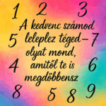 🔮 A kedvenc számod leleplez téged – olyat mond, amitől te is megdöbbensz őőő