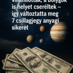 „Miközben a felhők villámlottak, a bolygók is helyet cseréltek – így változtatta meg 7 csillagjegy anyagi sikerét.” z