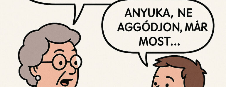 Az anyós a vejének mondja: – Fiam, ha én egyszer elköltözöm az élők sorából, biztos nagyon fogsz sírni!  A vő rávágja: – Anyuka, ne aggódjon… már