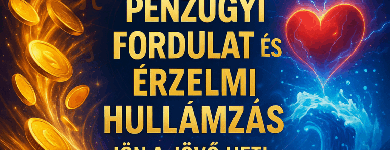 💸 „Pénzügyi fordulat és érzelmi hullámzás – jön a jövő heti horoszkóp”