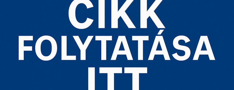 Ez nem is olyan nehéz… 😌