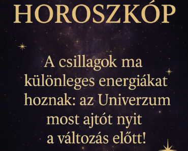 A csillagok ma különleges energiákat hoznak: az Univerzum most ajtót nyit a változás előtt A csillagok ma különleges energiákat hoznak: az Univerzum most ajtót nyit a változás előtt