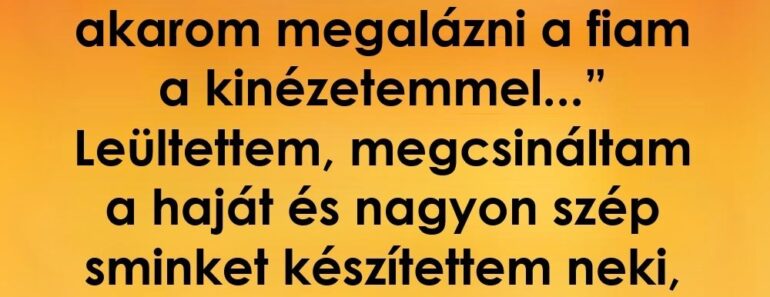 5 ezer forinttal lépett be a szalonomba, ami ezután történt, megváltoztatta az életem