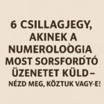 6 csillagjegy, akinek a numerológia most sorsfordító üzenetet küld – nézd meg, köztük vagy-e! 9b75ccbc-1b23-4c7a-bc46-7c3fb6a7bff3