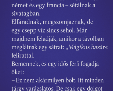 A három jóbarát a sivatagban A három jóbarát a sivatagban