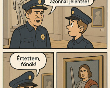 Egy újonc rendőrt beosztanak, hogy biztosítson egy bankfiókot. A főnöke így szól: Egy újonc rendőrt beosztanak, hogy biztosítson egy bankfiókot. A főnöke így szól: