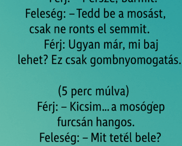 👕 „Első bevetés a mosókonyhában” 👕 „Első bevetés a mosókonyhában”