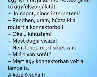 Egy férfi hívja az internetszolgáltató ügyfélszolgálatát. Egy férfi hívja az internetszolgáltató ügyfélszolgálatát.