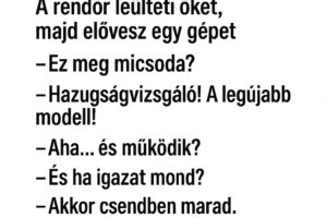 Vicc: Az ügyvéd és a hazugságvizsgáló