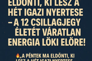 🔥 „A péntek ma eldönti, ki lesz a hét igazi nyertese – a 12 csillagjegy életét váratlan energia löki előre!” 🔥