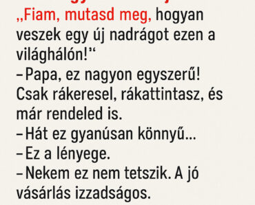 Vicc: A nagypapa, aki először próbált meg online vásárolni Vicc: A nagypapa, aki először próbált meg online vásárolni