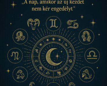HÉTFŐI HOROSZKÓP – “A nap, amikor az új kezdet nem kér engedélyt
