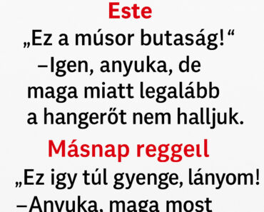 VICC: Az anyós elindult haza… de amit a meny utána mondott, azon az egész net sírva nevetett!” 💥😂