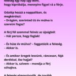 Egy házaspár már húsz éve él együtt, és a feleség egy nap úgy dönt, Egy házaspár