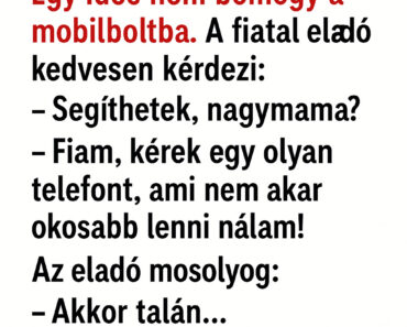 VICC: A nagymama és az okostelefon VICC: A nagymama és az okostelefon