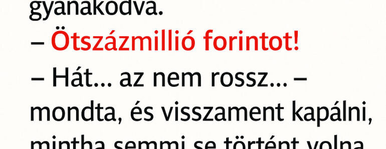 VICC: 💸 „A pénz nem boldogít… csak amikor megtalálod!”