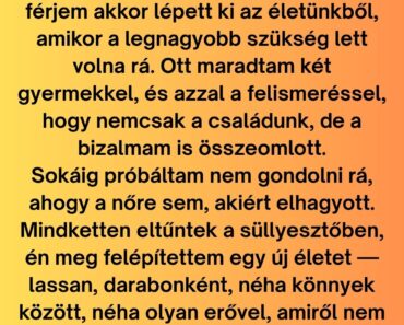 Amikor egy csendes üzenet oldotta fel a múlt árnyait