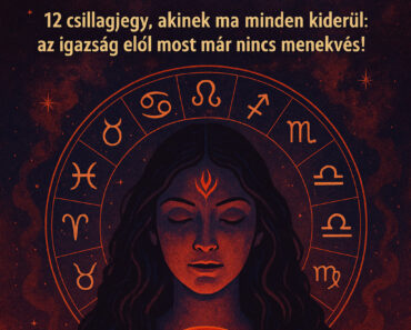 Pénteki Horoszkóp – 12 csillagjegy, akinek ma minden kiderül: az igazság elől most már nincs menekvés!