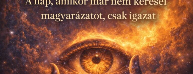Szerdai Horoszkóp – A nap, amikor már nem keresel magyarázatot, csak igazat