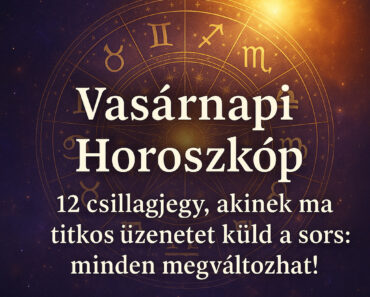 Vasárnapi Horoszkóp – 12 csillagjegy, akinek ma titkos üzenetet küld a sors: minden megváltozhat!