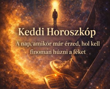 Keddi Horoszkóp – A nap, amikor már érzed, hol kell finoman húzni a féket