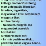 A főnök és a motivációs tréning A főnök