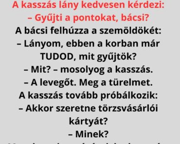 A nyugdíjas és a kasszás A nyugdíjas és a kasszás