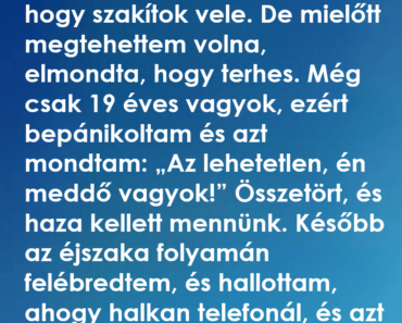 Szakítani akartam vele, de az aznapi éjszaka mindent megváltoztatott