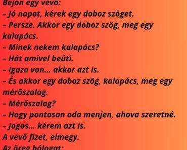 Az öreg boltos átadja a barkácsboltot a fiának: